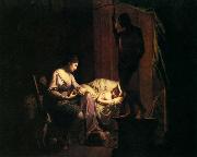 Joseph Wright, Penelope Unravelling Her Web